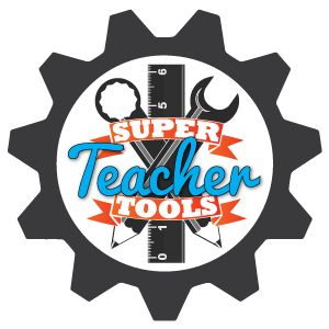 Super Teacher 100 Chart